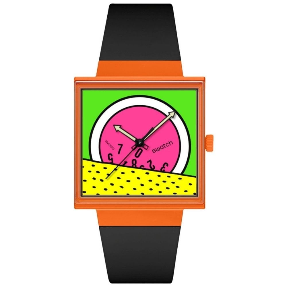 SO34Z101 Swatch Break Time Unisex Kol Saati