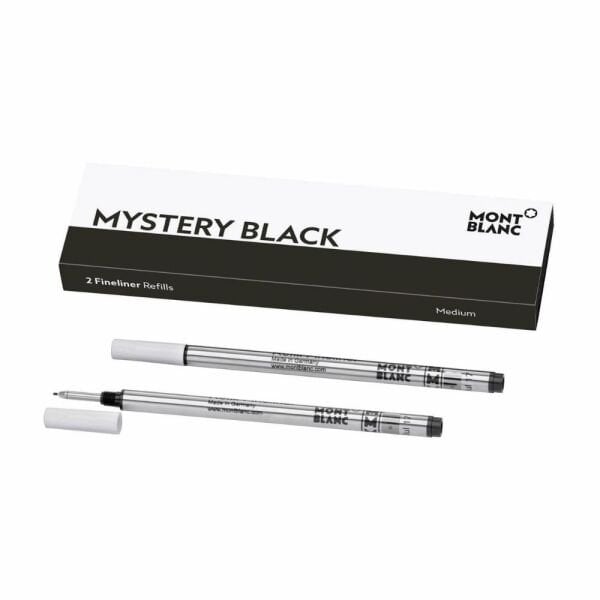 128246 Mont Blanc 2 Fineliner Yedeği Medium Mystery Black