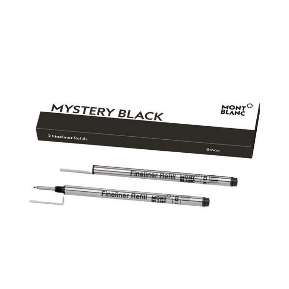 128247 Mont Blanc Fineliner/Rollerball Refill Siyah Kalem Ucu