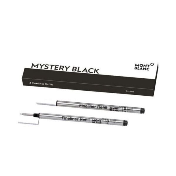 128247 Mont Blanc Fineliner/Rollerball Refill Siyah Kalem Ucu