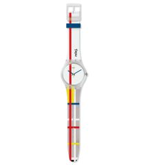 SUOZ297 Swatch The Red Shiny Line Unisex Kol Saati