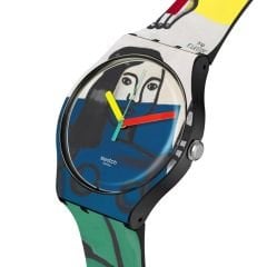 SUOZ363 Swatch Leger's Two Women Holding Flowers Unisex Kol Saati