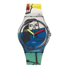 SUOZ363 Swatch Leger's Two Women Holding Flowers Unisex Kol Saati