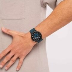 SB03B107 Swatch Big Bold Night Trip Unisex Kol Saati