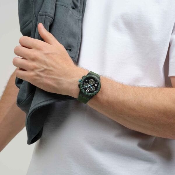 SUSB421 Swatch Olive Rush Erkek Kol Saati