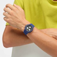 SUSN418 Swatch Nothing Basic About Blue Erkek Kol Saati