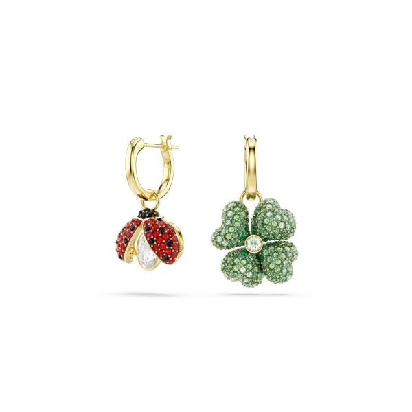 5742681 Swarovski Küpe Idyllıa:Pe Set Of 3 Mul/Gos