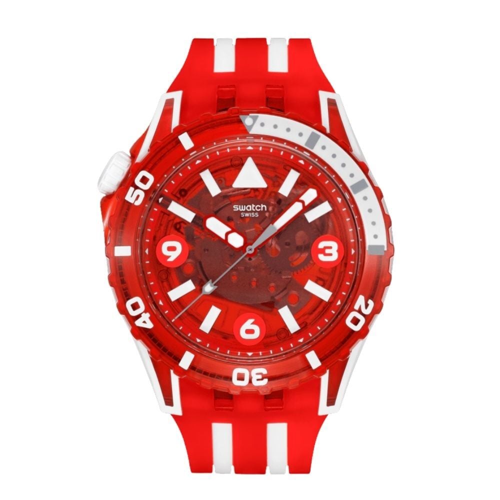 SSCU09R100 Swatch Scubaqua Lion's Mane Erkek Kol Saati SSCU09R100