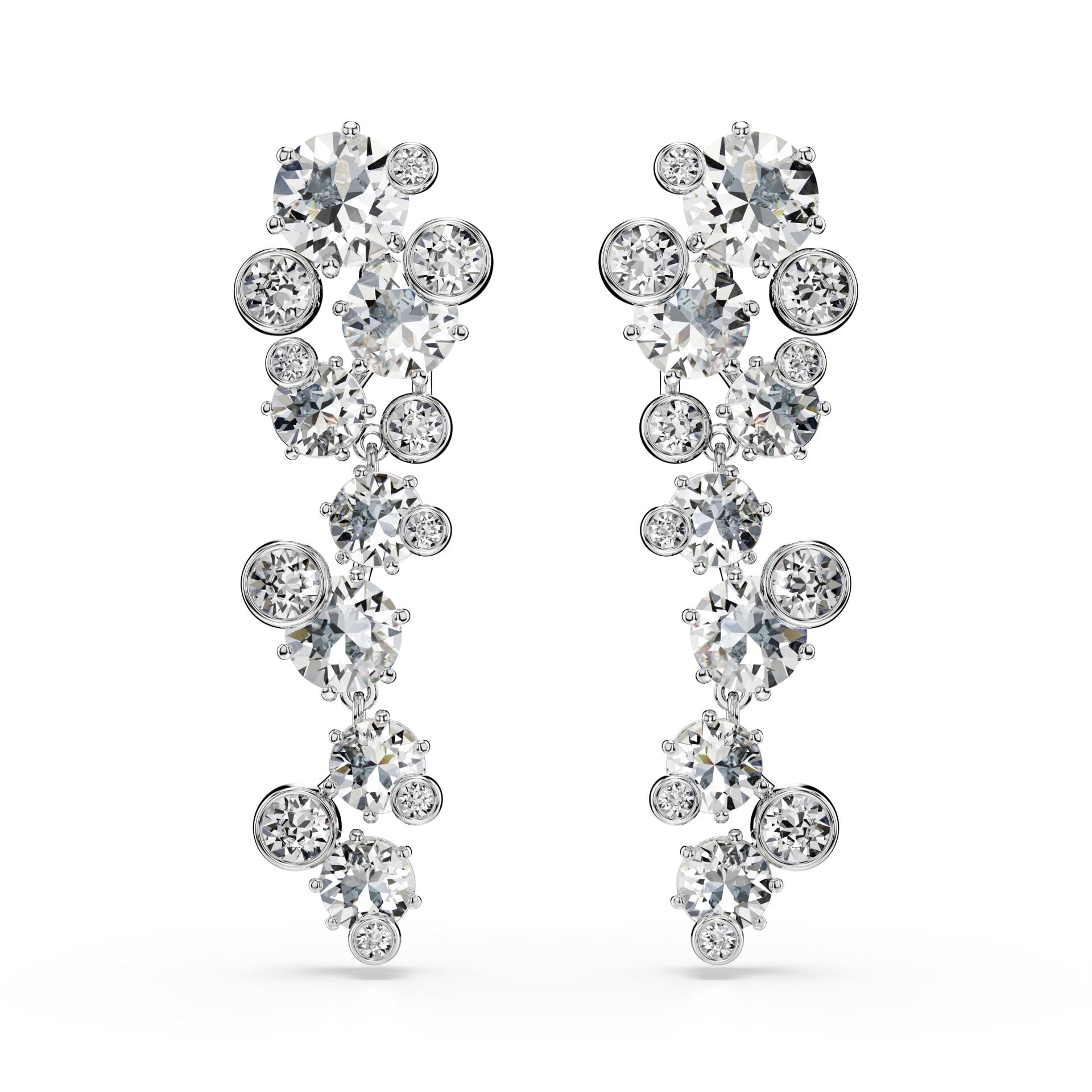 5732252 Swarovski Küpe Constella:Pe M Cry/Rhs