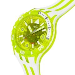SSCU09J100 Swatch Scubaqua Egg Yolk Erkek Kol Saati SSCU09J100