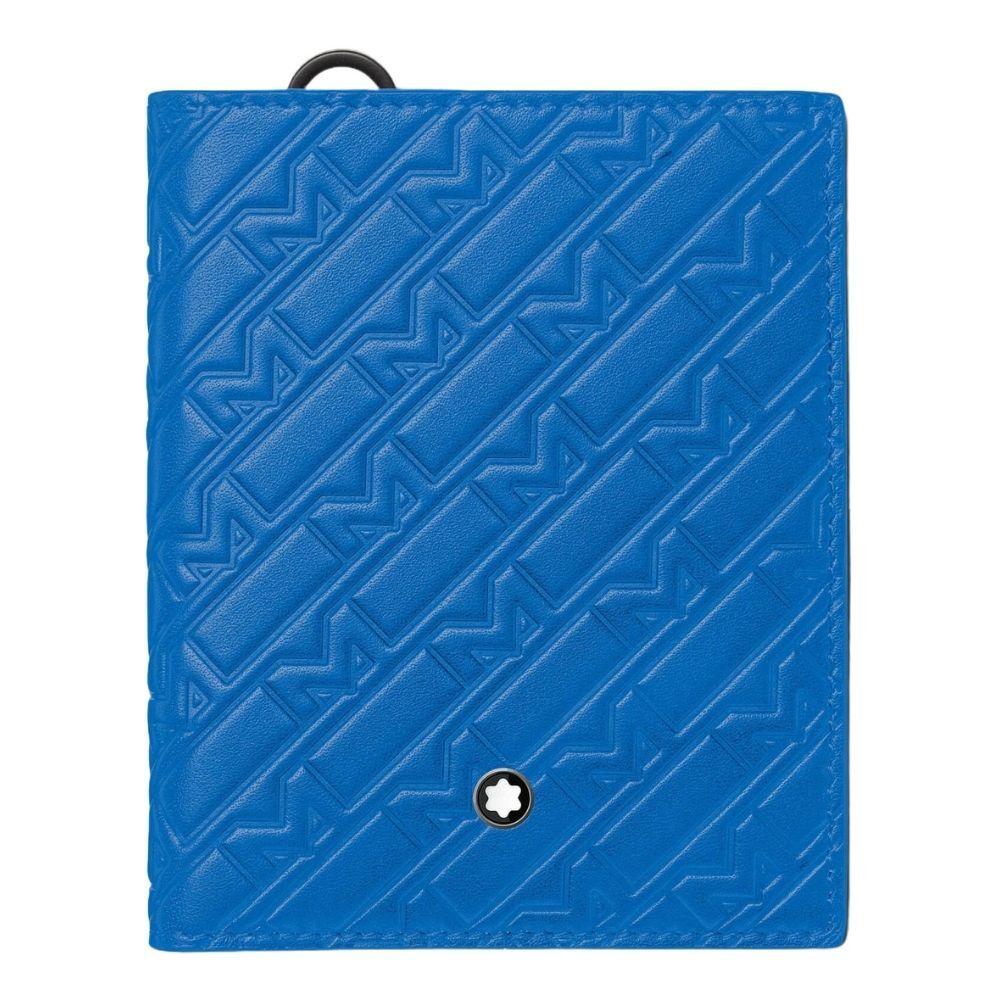 130026 Mont Blanc M_gram Mavi 6 cc Cüzdan