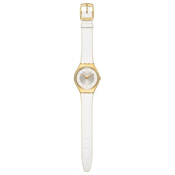 SYXG128 Swatch Pearl Gleam Bayan Kol Saati