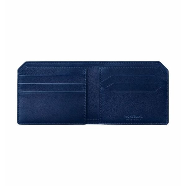 130059 Mont Blanc Meisterstück 6 cc Mavi Cüzdan