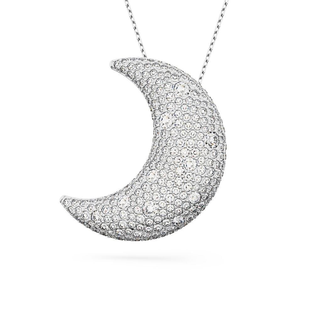 5674895 Swarovski Kolye Luna:Pend Xl Cre/Rhs 5674895