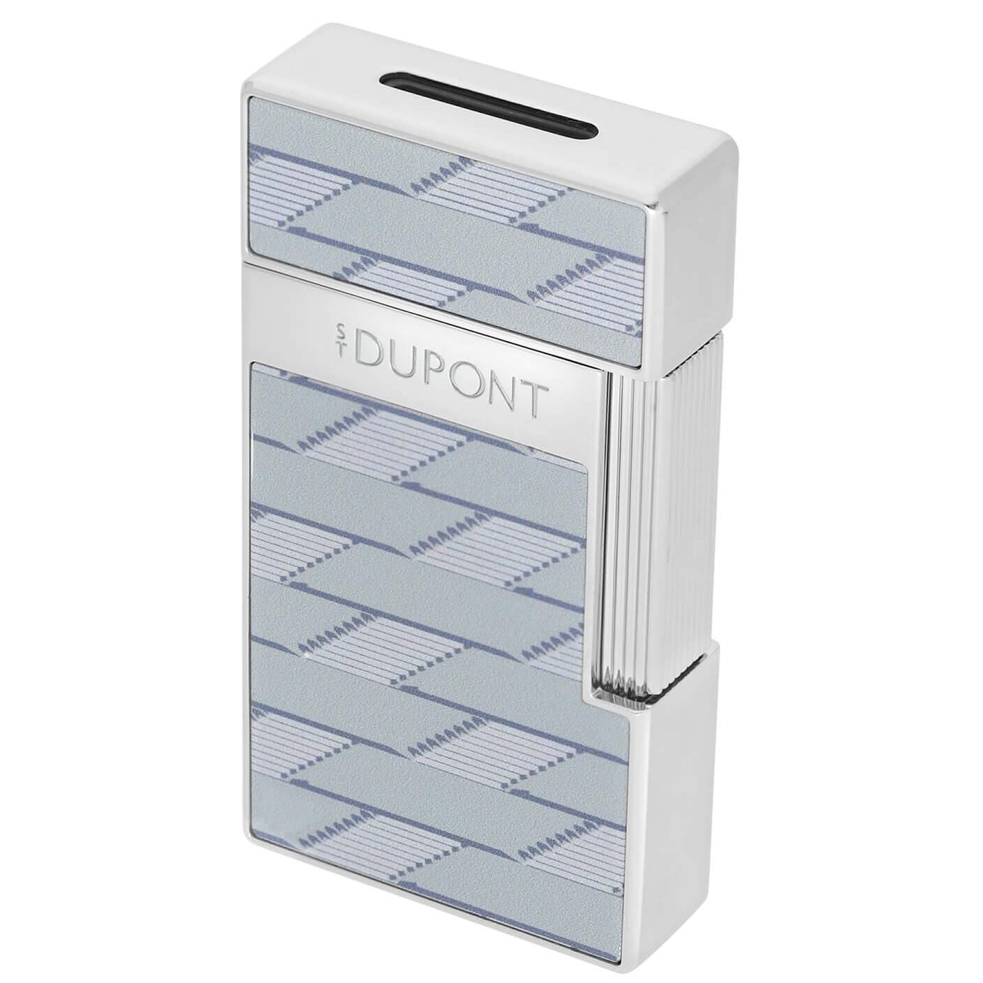 025080 St Dupont Biggy Monogram 1872 Gri Çakmak