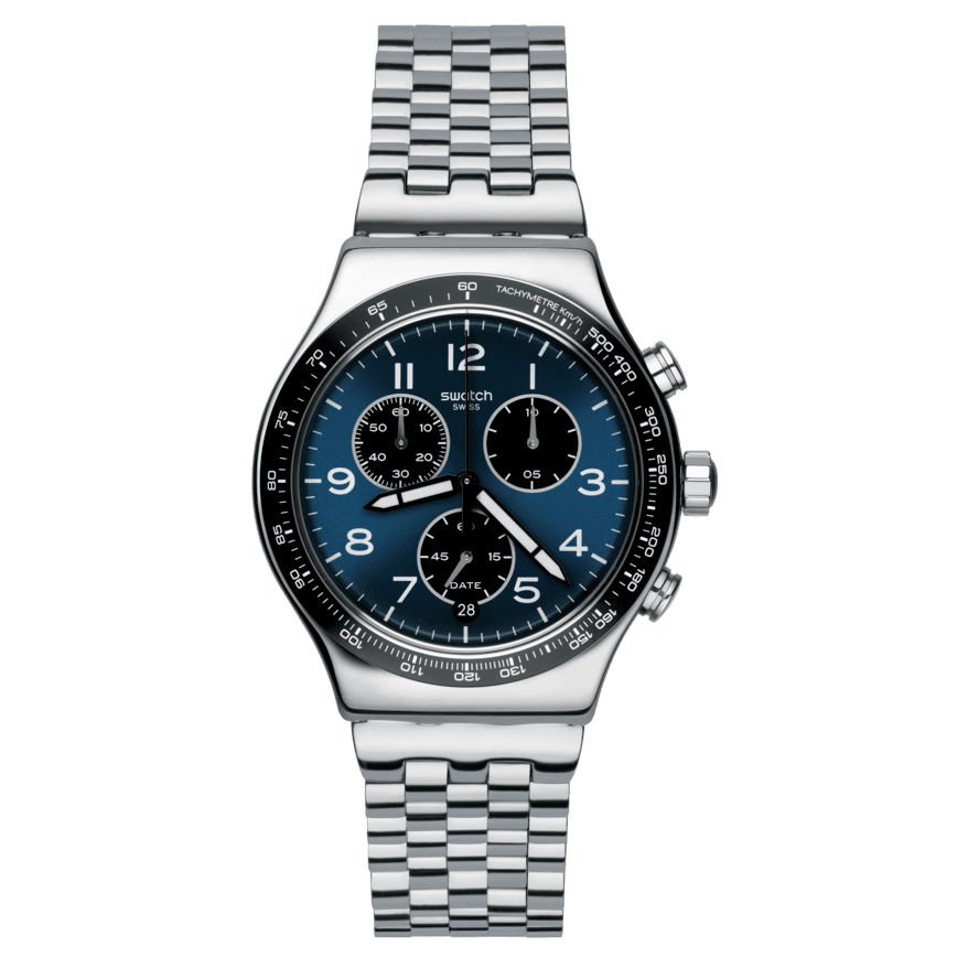 YVS423GC Swatch Boxengasse Again Erkek Kol Saati