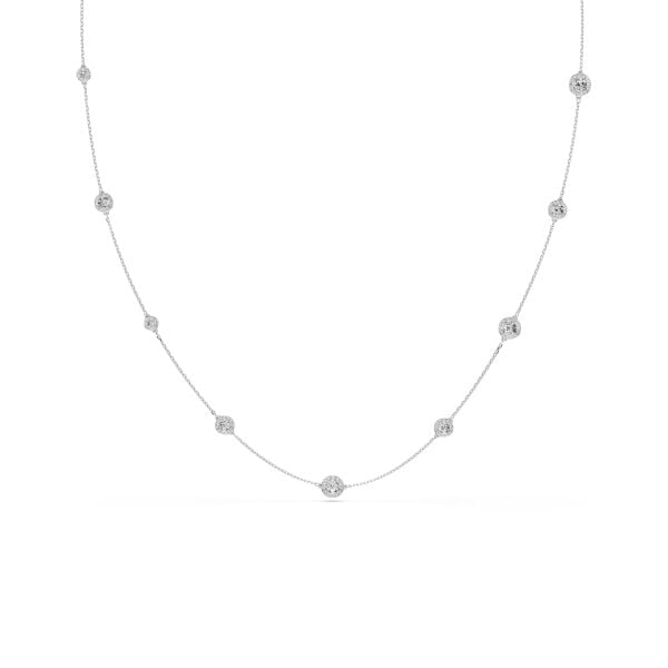 5733197 Swarovski Kolye Una:Strand Double Sıde Cre/Rhs
