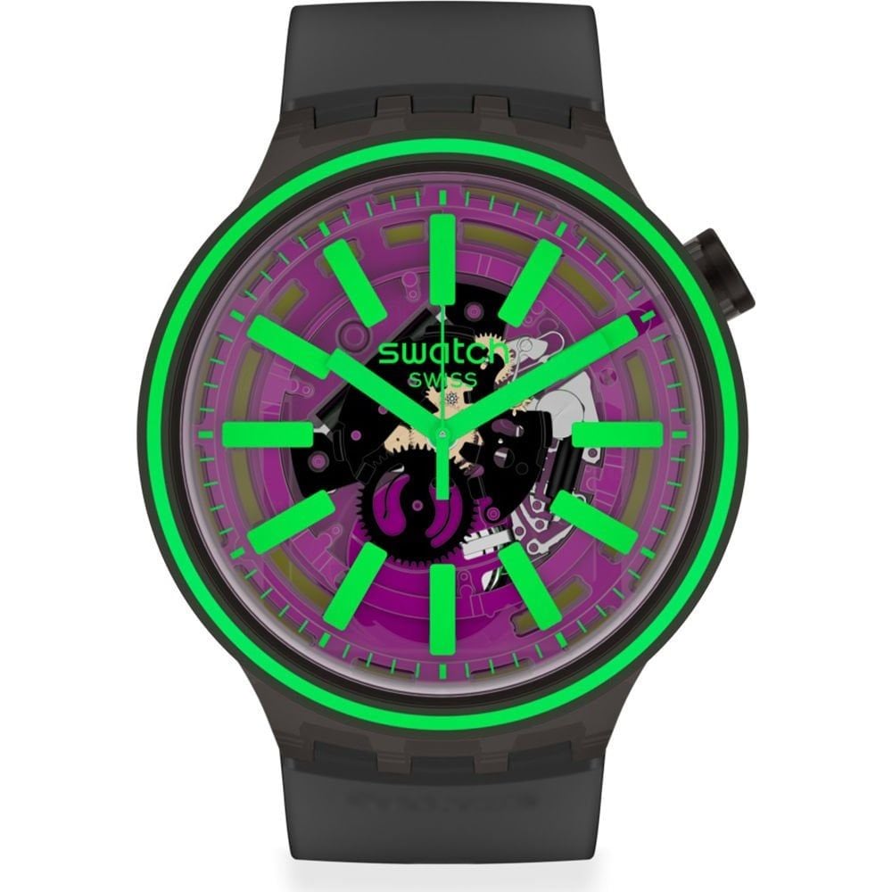 SO27B113 Swatch Big Bold Pink Taste Unisex Kol Saati