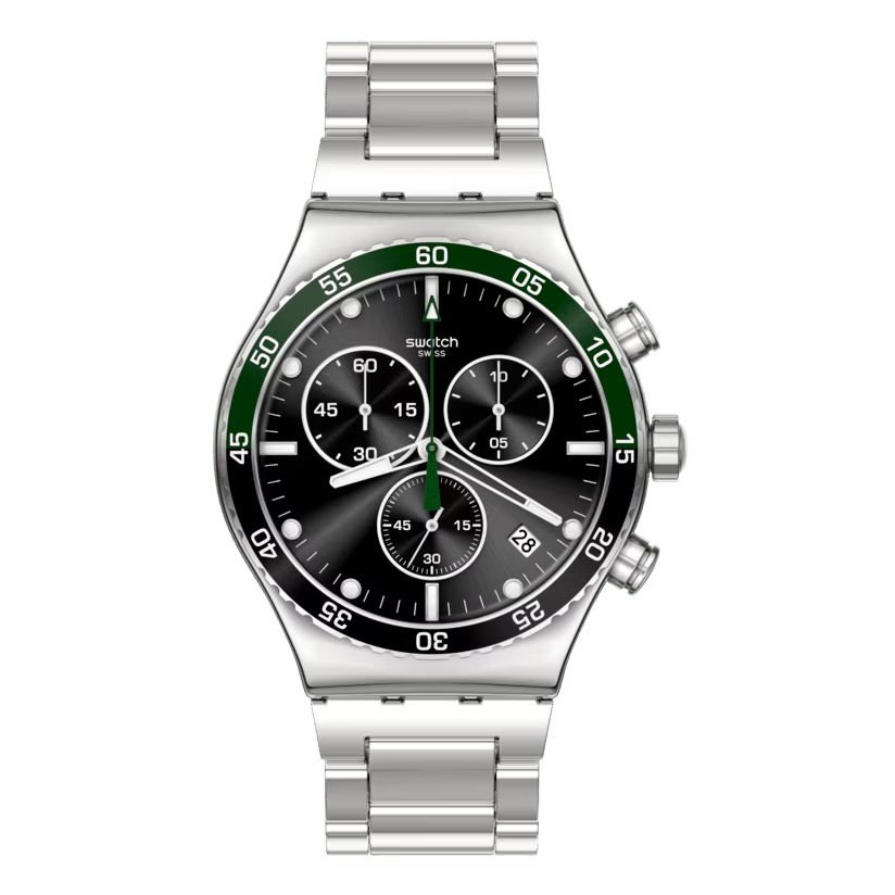 YVS506G Swatch Dark Green Irony Erkek Kol Saati
