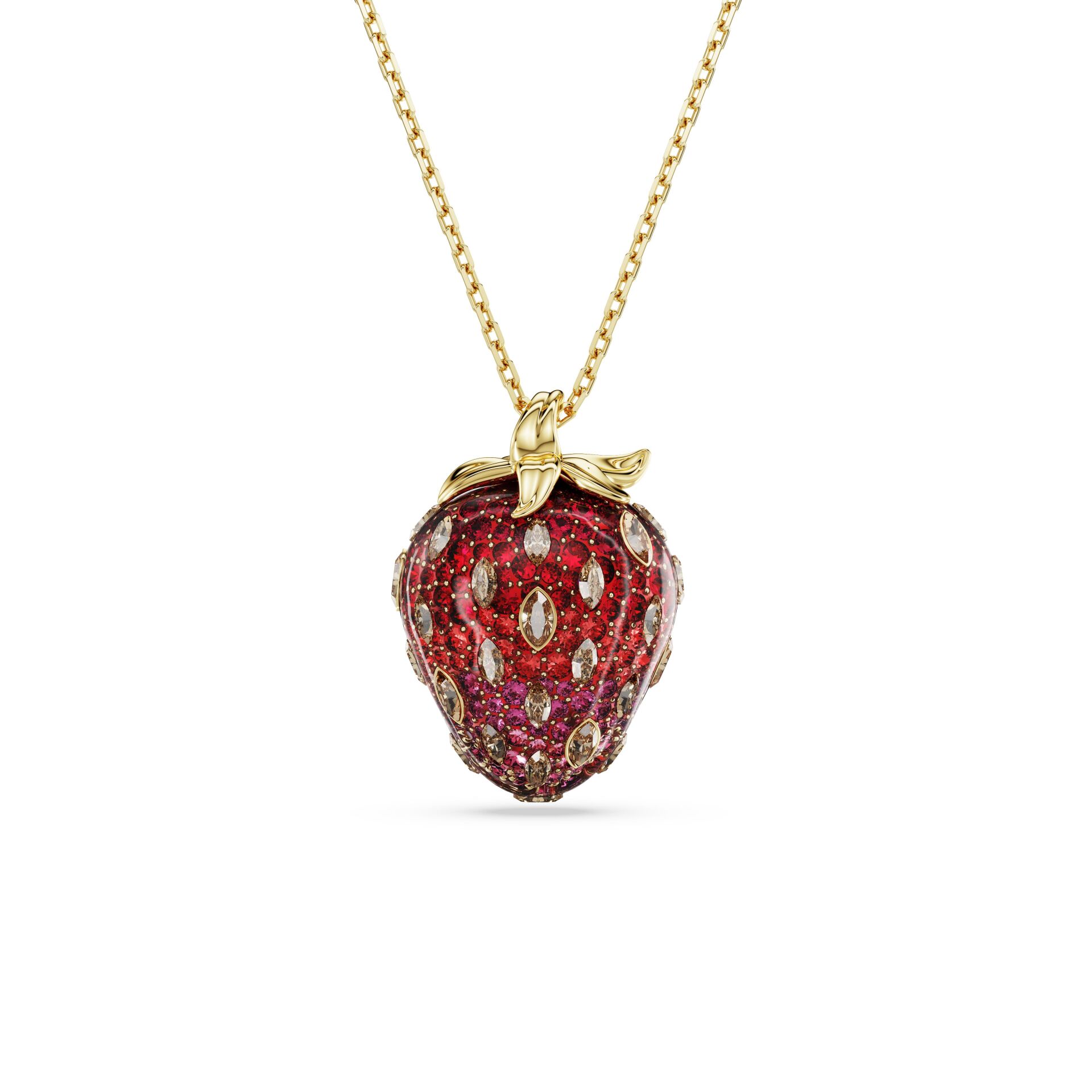 5742676 Swarovski Kolye Idyllıa:Pend Strawberry Red/Gos
