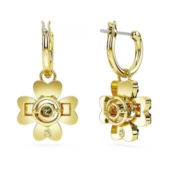 5670664 Swarovski Küpe Idyllia:Pe Mn Hoop Clover Cz Gre/Gos 5670664