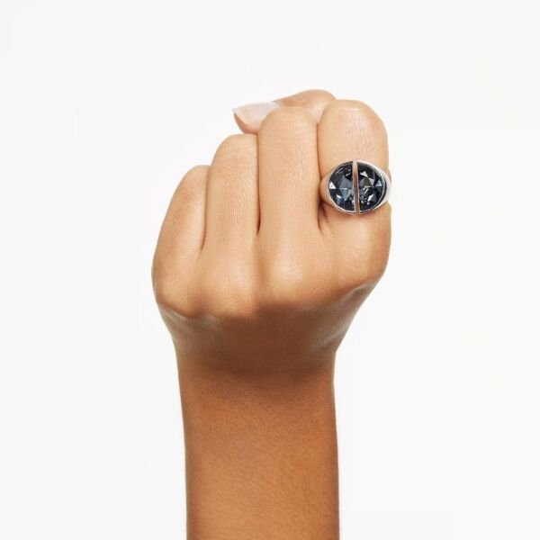 5670362 Swarovski Yüzük Lucent:Ring Half Cut Gry/Rhs 55 5670362