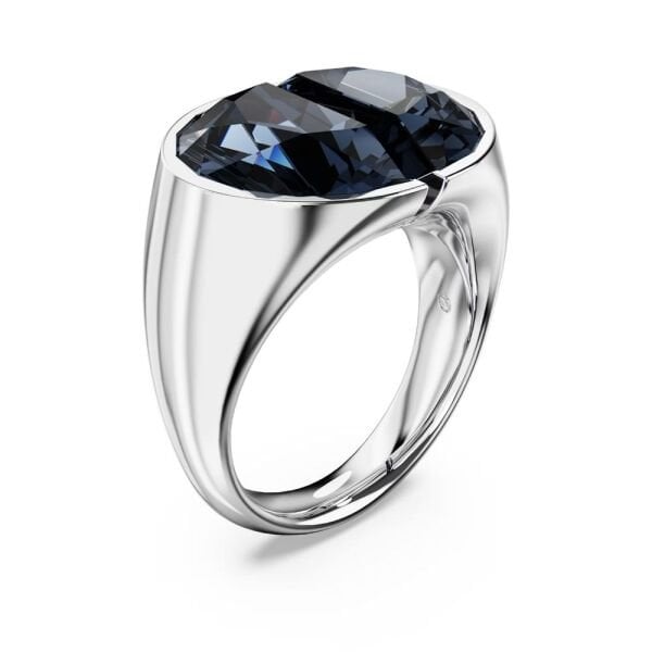 5670362 Swarovski Yüzük Lucent:Ring Half Cut Gry/Rhs 55 5670362