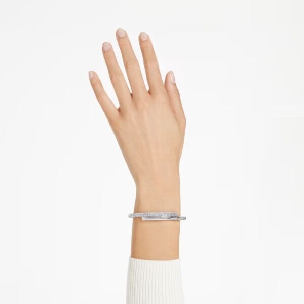 5670252 Swarovski Bilezik Dextera:Bangle Cre/Rhs M 5670252