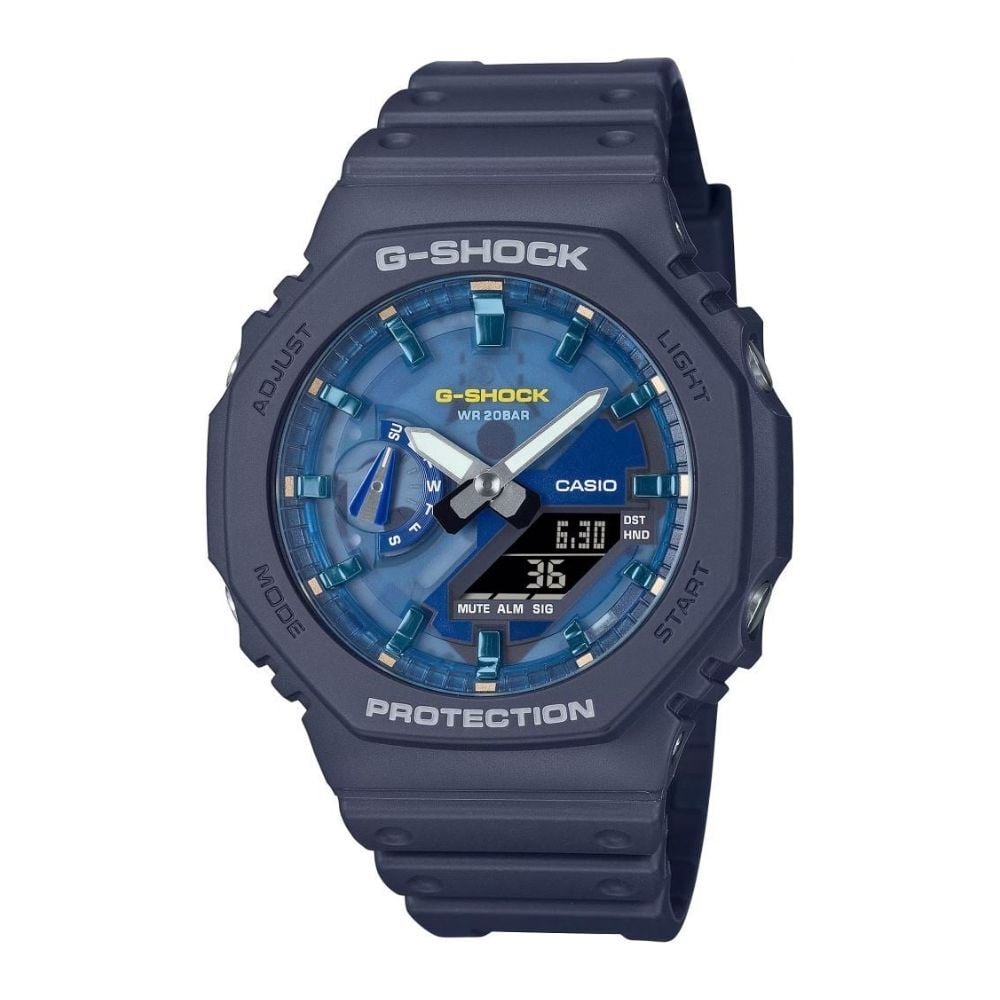 GA-2100AS-2ADR Casio G-Shock Iconic Erkek Kol Saati GA-2100AS-2ADR