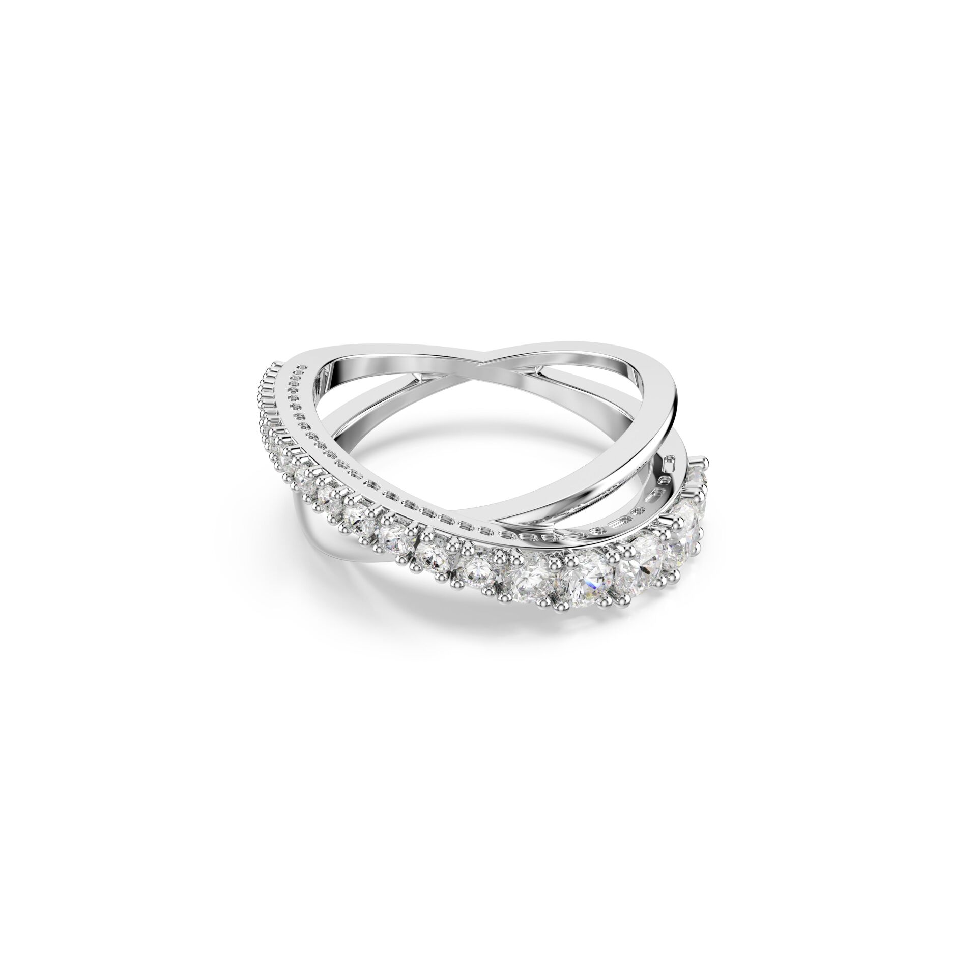 5714953 Swarovski Yüzük Re Hyperbola:Rıng Cocr Whıte/Upd 52