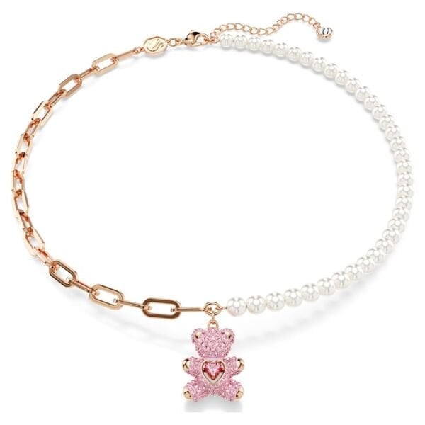 5669166 Swarovski Kolye Mp Teddy:Pend Hrt Bear Lros/Ros 5669166