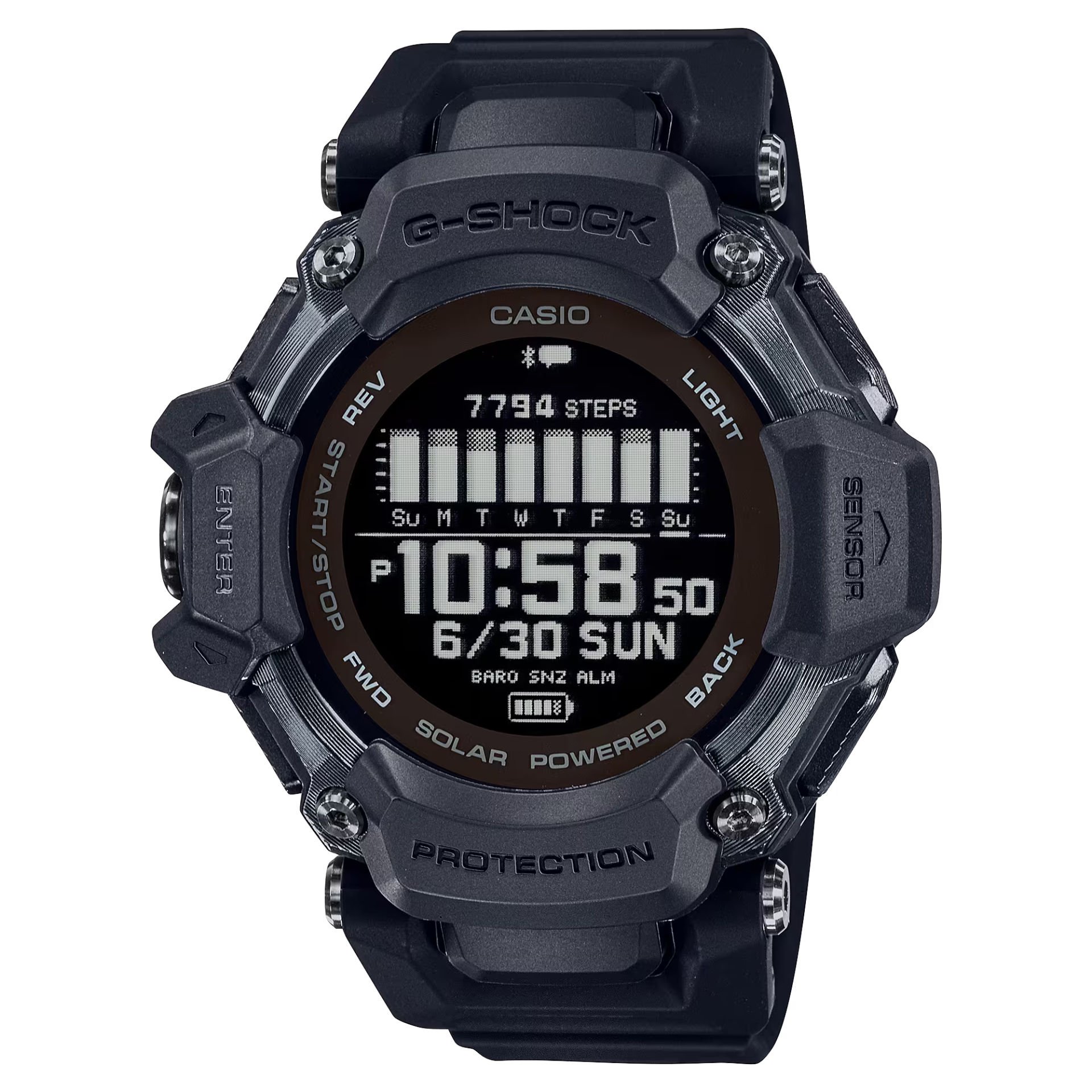 GBD-H2000-1BDR Casio G-Shock G-Squad Erkek Kol Saati