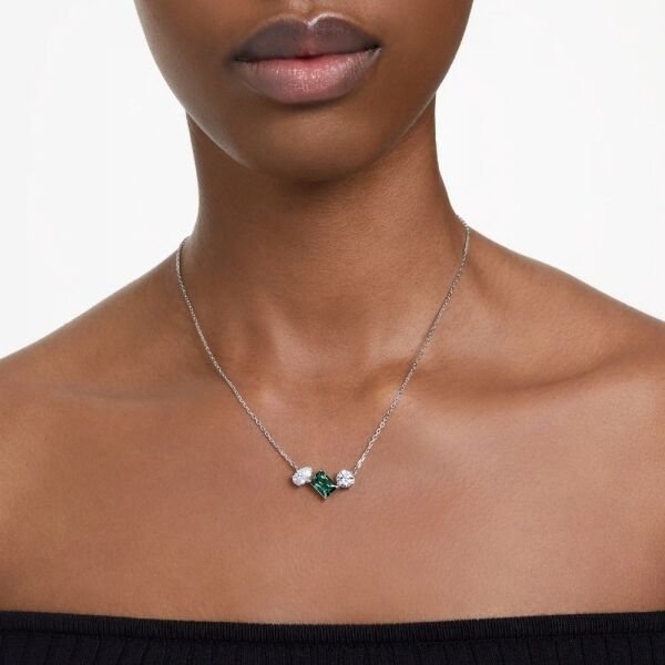 5668278 Swarovski Kolye Mesmera:Pend Green White/Rhs 5668278