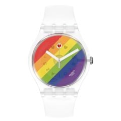 SO29K701 Swatch Stripe Fierce Unisex Kol Saati