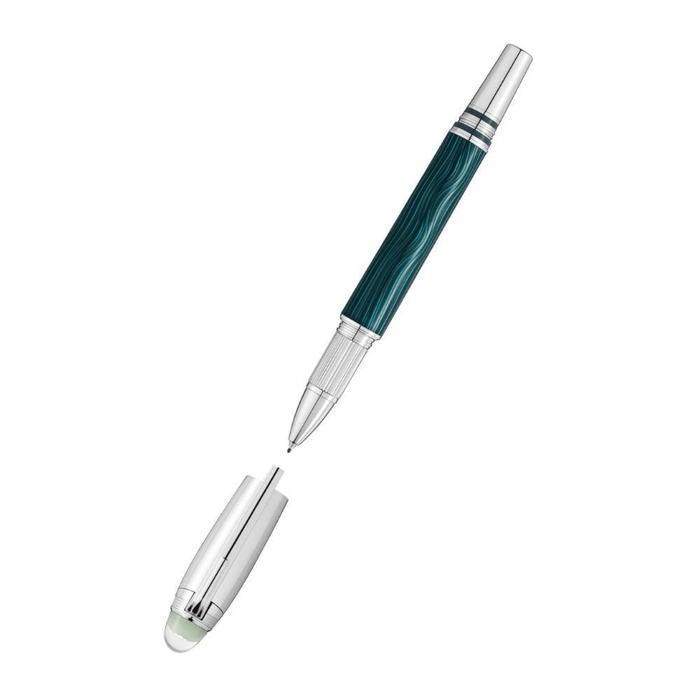132911 Mont Blanc Starwalker Polargreen Metal Fineliner Kalem