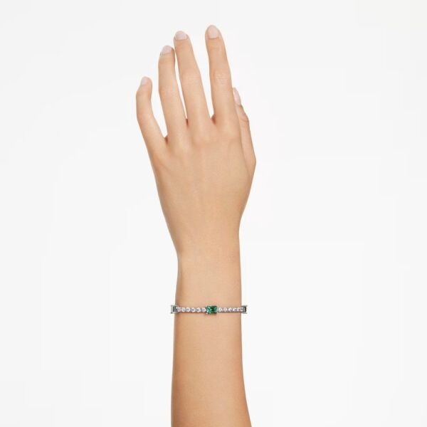 5666422 Swarovski Bilezik Matrix:Tb Green Stones Gre/Rhs M 5666422