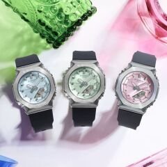 GM-S2110-2ADR Casio G-Shock Bayan Kol Saati GM-S2110-2ADR