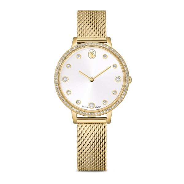 5740823 Swarovski Saat Clarıca:Ms Pgo/Whıte/Pgo