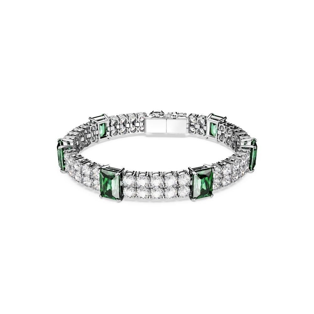 5666163 Swarovski Bilezik Matrix:Tb L Green Stones Gre/Rhs M 5666163