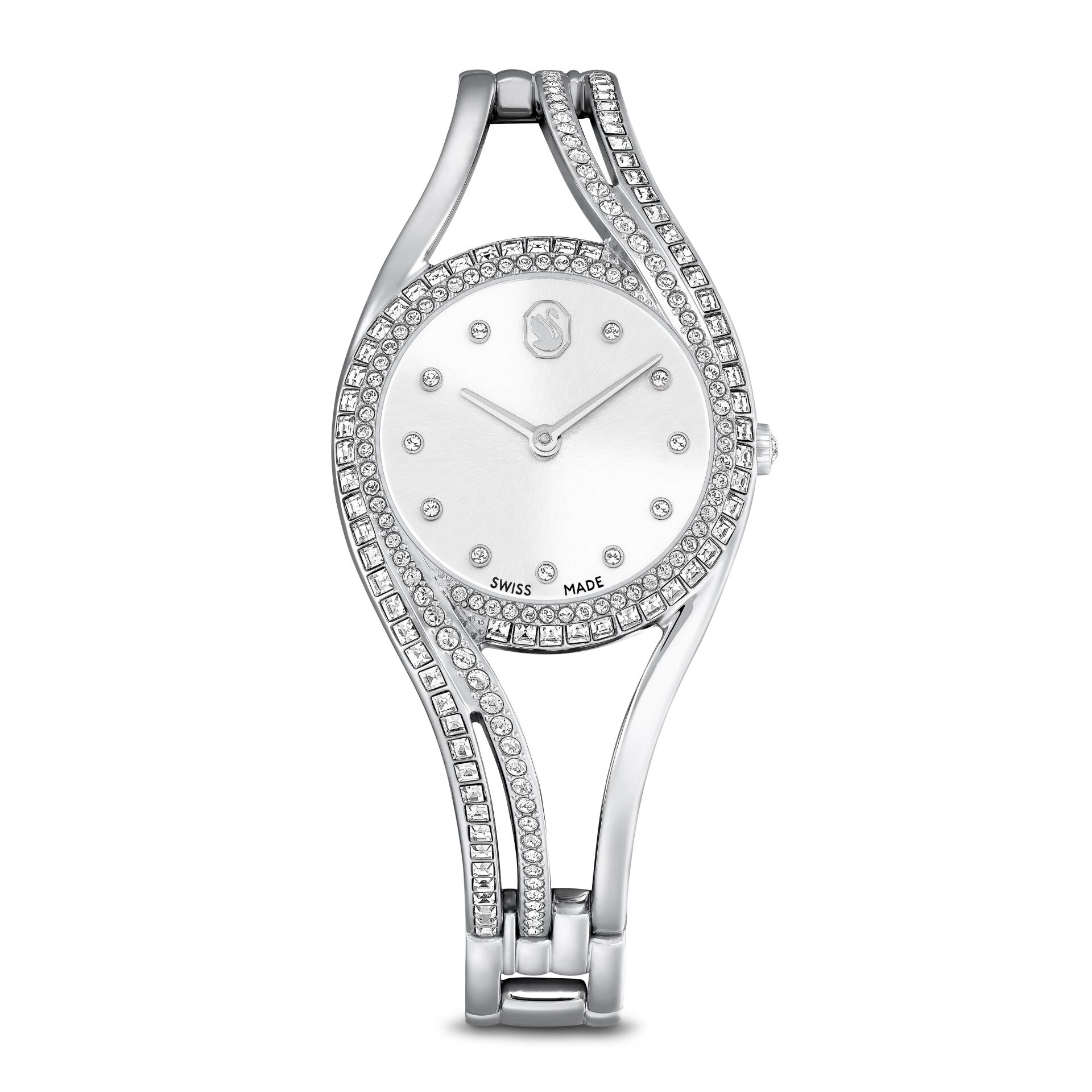 5689432 Swarovski Saat Hyperbola:Mb Sts/Whıte/Sts