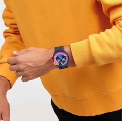 Swatch Neon Party to Max Erkek Kol Saati SB06N102