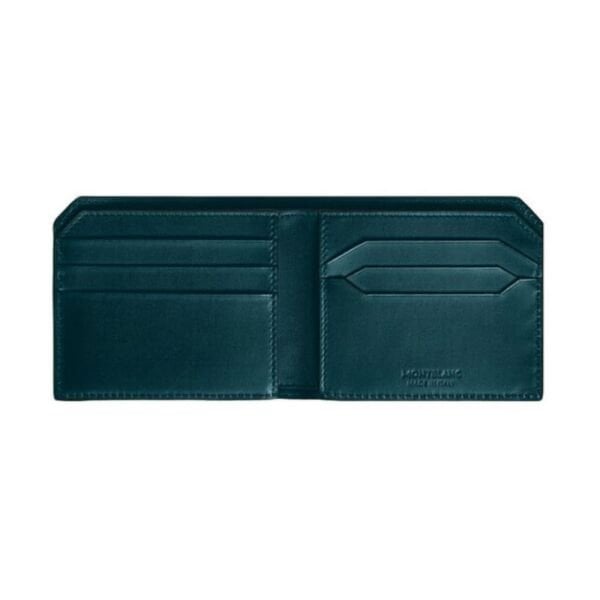 198743 Mont Blanc Soft 6 cc Yeşil Cüzdan