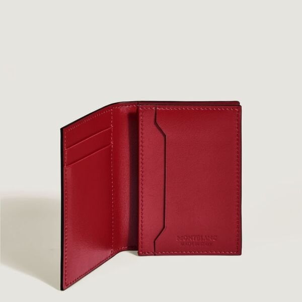 198811 Mont Blanc Meisterstück 4cc Kırmızı Kartlık