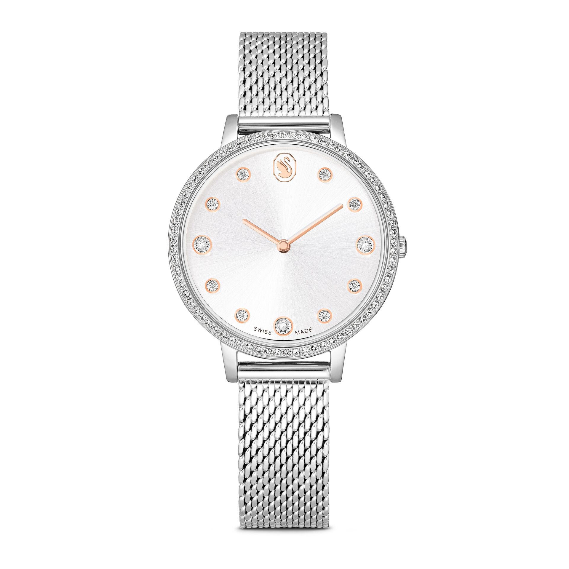 5740971 Swarovski Saat Clarıca:Ms Sts/Whıte/Sts
