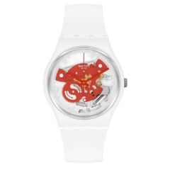 SO31W104 Swatch Gent Time to Red Small Kadın Kol Saati