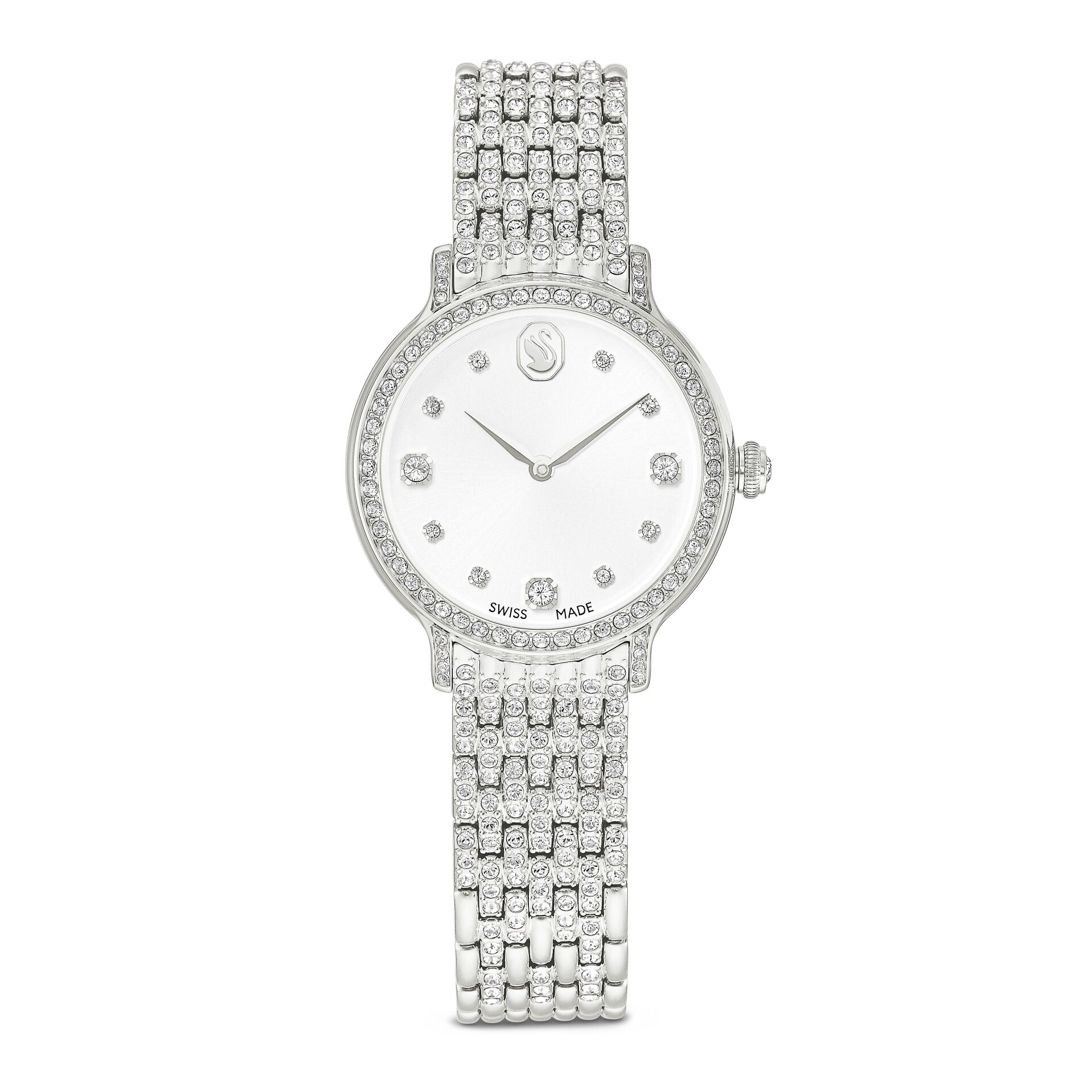 5741229 Swarovski Saat Imber:Mb Sts/Whıte/Sts