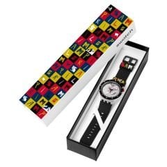 SB05K103 Swatch The Pilgrim - Tread On It Erkek Kol Saati SB05K103