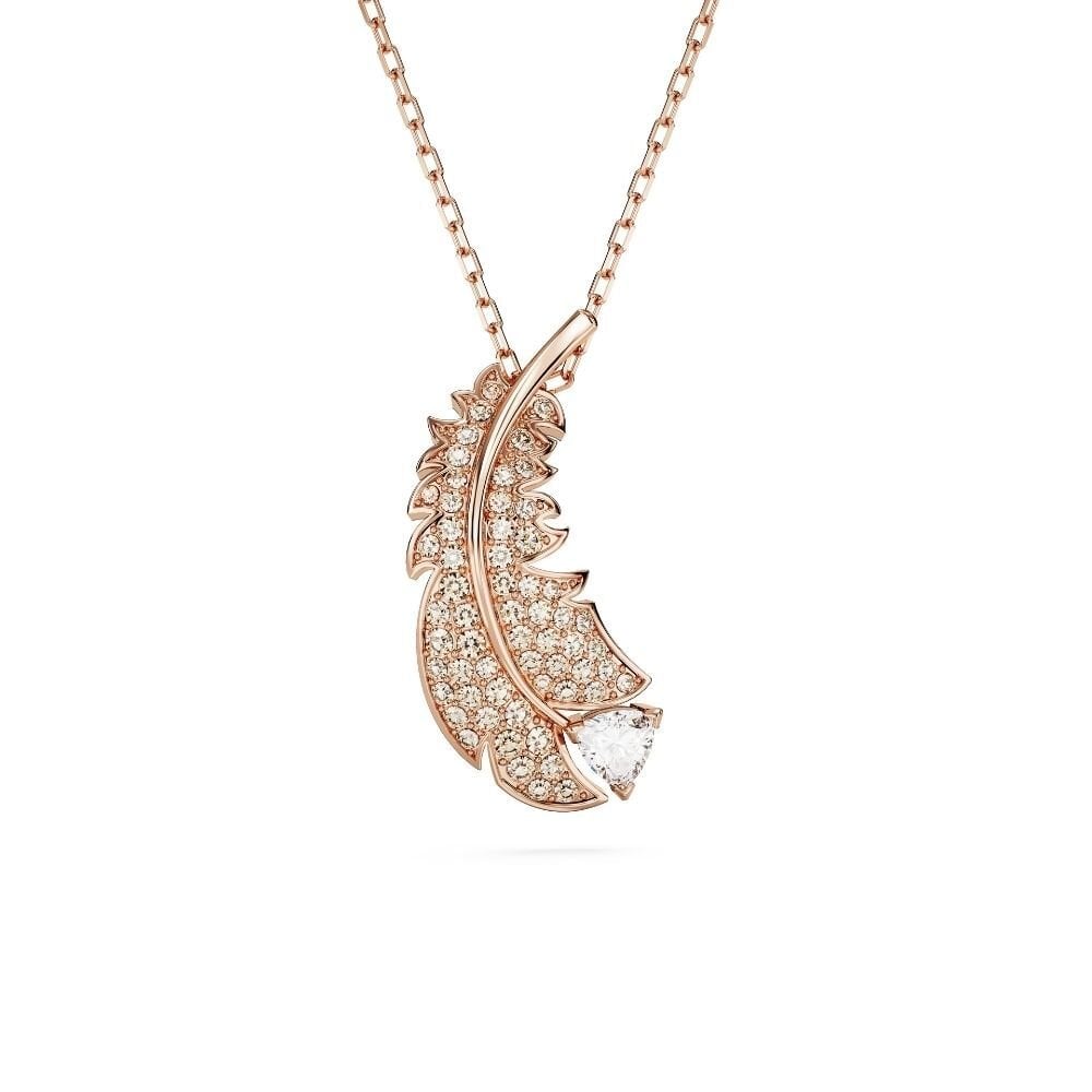 5663483 Swarovski Kolye Mp Nice:Necklace Silk/Cry/Ros 5663483