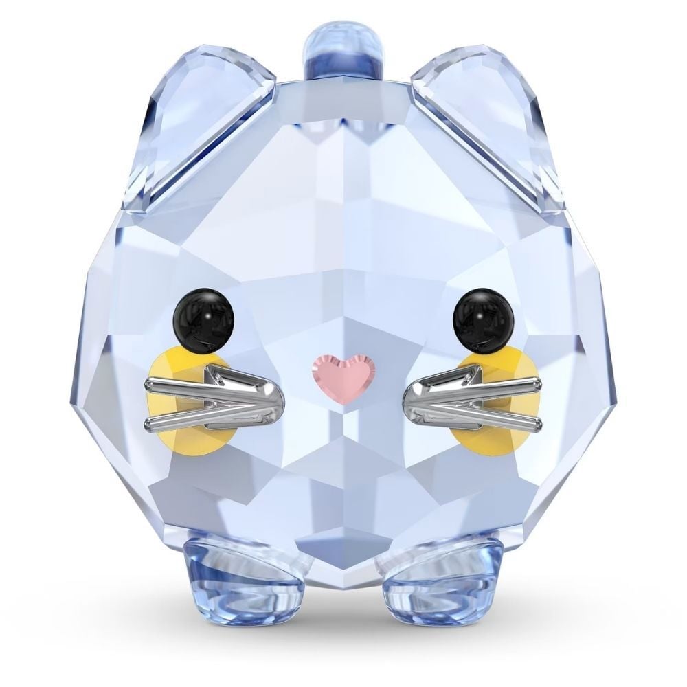 5658328 Swarovski Biblo Chubby Cats:Blue Cat 5658328