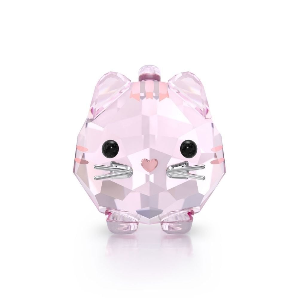 5658317 Swarovski Biblo Chubby Cats:Pink Cat 5658317